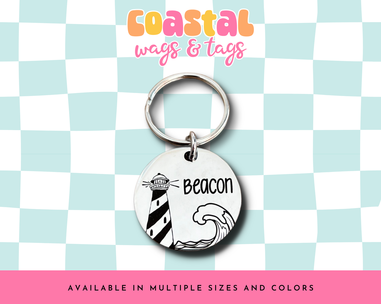 Lighthouse Pet ID Tag