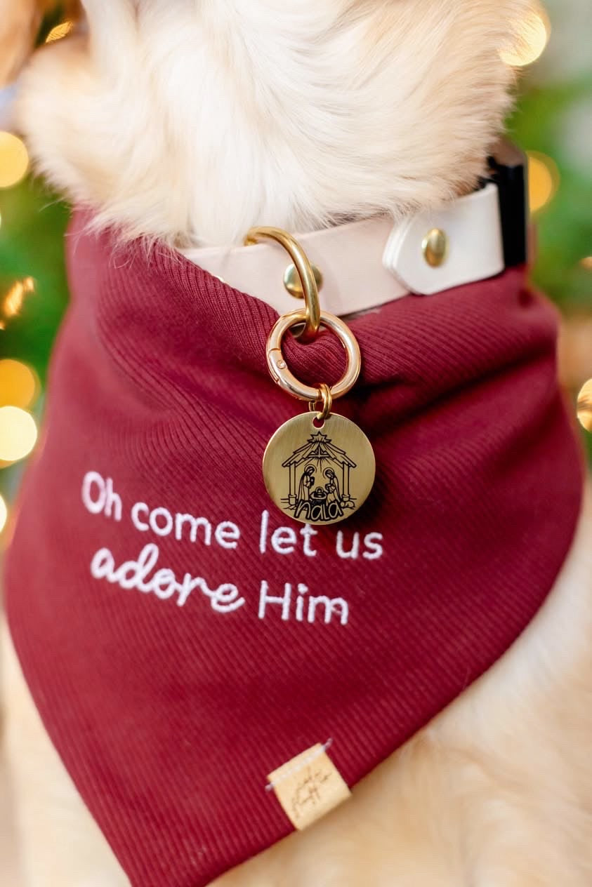 Nativity Pet ID Tag