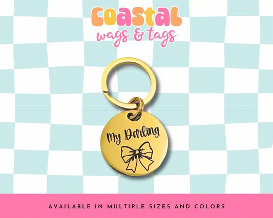 Bow Pet ID Tag