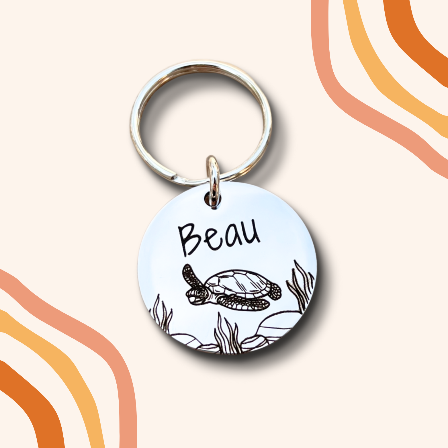 Sea Turtle Pet ID Tag – Coastal Wags & Tags