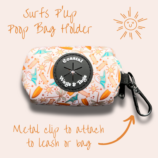 Surfs P'Up Poop Bag Holder