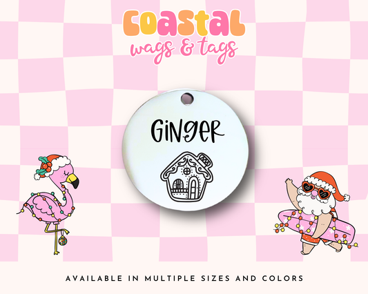 Choose Your Own Holiday Design - Pet ID Tag