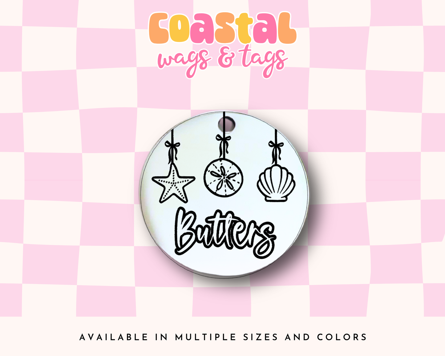 Jingle Shells Pet ID Tag