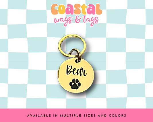 Paw Pet ID Tag