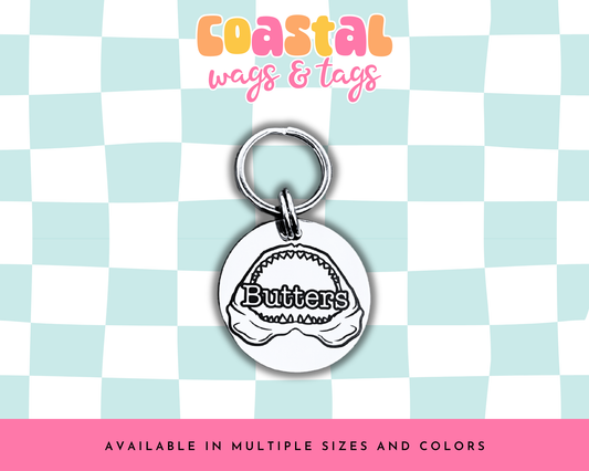 Shark Jaw Pet ID Tag